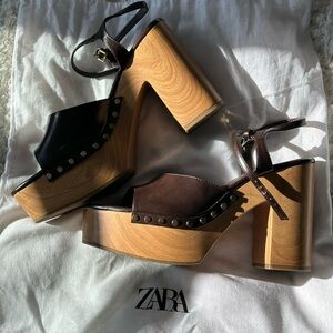 Zara Platform Sandals